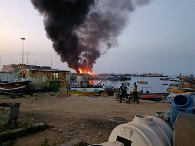 حمله آمریکایی ـ صهیونی به کشتی مسافربری «پرمیسا» در اسکله مروارید خارگ