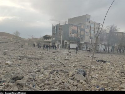 حمله صهیونی- آمریکایی به مدرسه‌ای در خمین؛ ۲ نفر شهید شدند+عکس