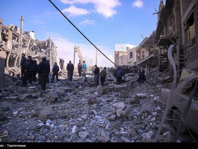 حمله موشکی اسرائیل به مناطق مسکونی ارومیه/بیمارستان طالقانی تخریب شد