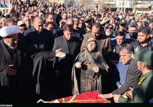 سوگ یک استان با تشییع شهدا/ وقتی شهادت به حنجره میرسد+ تصاویر