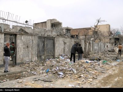 شهادت ۱۳ کرمانشاهی در حمله وحشیانه دشمن به ۲ منطقه مسکونی کرمانشاه