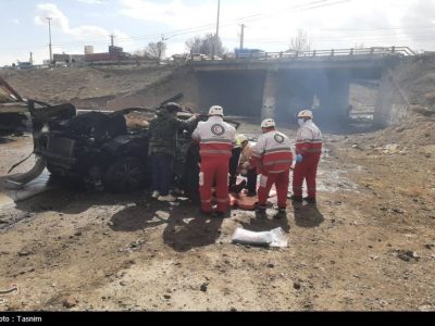 شهادت ۵ نفر در پی حمله هوایی به زیرگذر جاده تبریز–بستانآباد
