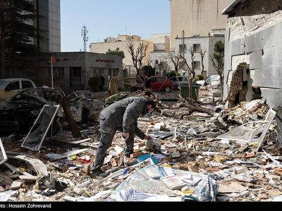 نجات معجزه‌آسای نوزاد ۶ ماهه از دل آوار حمله آمریکا و‌ اسراییل به قم