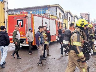 نجات ۳۰۰ شهروند تهرانی از زیر آوار توسط آتش‌نشانی