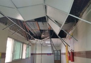 وضعیت بیمارستان امام علی اندیمشک پس از حمله آمریکایی ـ صهیونی‌‌+فیلم