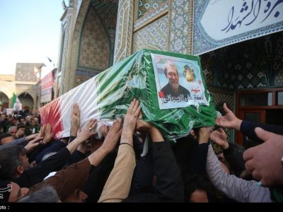 پسر شهید لاریجانی: خون‌های پاک ریخته شده خلق حماسه در آحاد ملت می‌کند