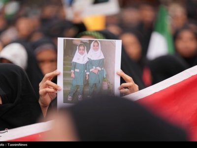 پیکر ۱۴۰ دانشآموز شهید مدرسه دخترانه میناب شناسایی شد