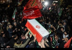 گیلان در سوگ ۲۴ شهید جنگ تحمیلی آمریکایی‌ـ‌صهیونی