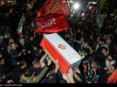 گیلان در سوگ ۲۴ شهید جنگ تحمیلی آمریکایی‌ـ‌صهیونی