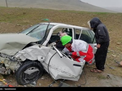۴ تصادف خطرناک در کردستان/۳۵نفر آسیب دیدند+تصاویر