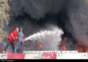 آتش‌سوزی کارخانه یونولیت‌سازی ‌گنبدکاووس کنترل شد