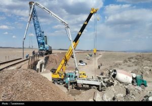 ارتباط در خط ریلی جنوب برقرار شد/بازسازی پل هفتدهانه راهآهن+تصاویر