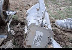 انهدام یک فروند موشک متخاصم دشمن در آسمان باشت