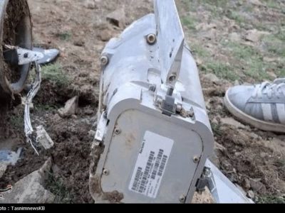 انهدام یک فروند موشک متخاصم دشمن در آسمان باشت