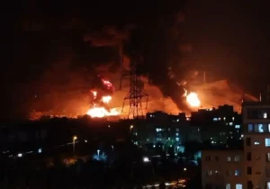 با انهدام مخازن در تهران ۷۰ تا ۸۰ میلیون لیتر سوخت از بین رفت