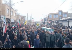 تشییع باشکوه ۳ شهید حملات آمریکایی ـ صهیونی در آذربایجان غربی