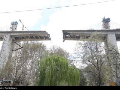 تصاویر پل B1 کرج پس از حمله آمریکایی ـ صهیونی