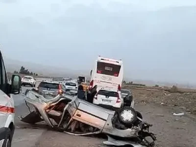 جزئیات حادثه مرگبار در قزوین/ واژگونی ماکسیما جان راننده سهل‌انگارش را گرفت