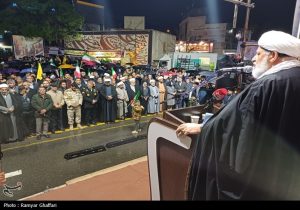 دوران زورگویی آمریکا تمام شد/تا انتقام خون رهبر شهید در میدان می‌مانیم