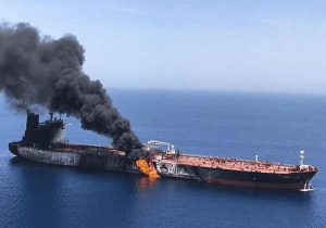 فوری/ نفتکش هندی در تنگه هرمز هدف قرار گرفت