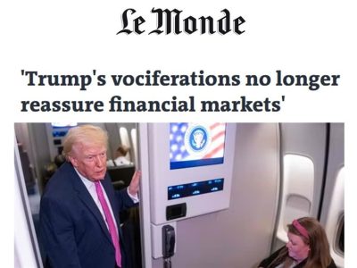 لوموند فرانسه: فریادهای ترامپ دیگر بازارهای مالی را آرام نمیکند