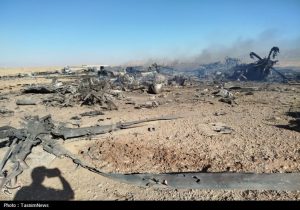 واقعه طبس تکرار شد/ تصاویر انهدام پرنده‌های متجاوز آمریکایی