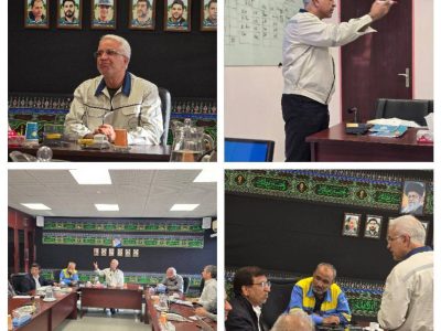 پیگیری مستمر راه اندازی تولید یوتیلیتی در فجر انرژی با حضور مدیران ارشد صنعت پتروشیمی