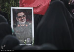 اربعین شهادت سردار نایینی در کاشان برگزار شد+تصاویر