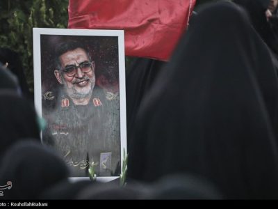 اربعین شهادت سردار نایینی در کاشان برگزار شد+تصاویر