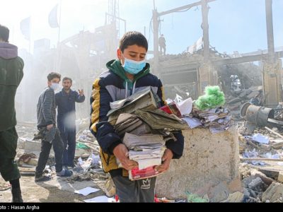 نابودی هزاران منبع نایاب عاشورایی در حمله آمریکا/ ۳۵هزار کتاب سوخت