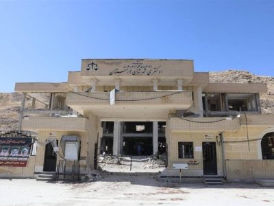 کلکسیونی از جنایات جنگی در حمله به دادگستری لارستان رخ داده است