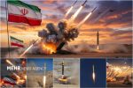 انهدام پهپاد مهاجم در آسمان تهران