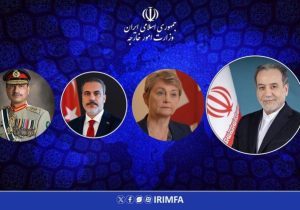 تماسهای عراقچی با وزرای خارجه انگلیس، ترکیه و فرمانده ارتش پاکستان