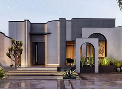 نکات مهم در طراحی ویلا مدرن یک طبقه برای زمینهای کوچک