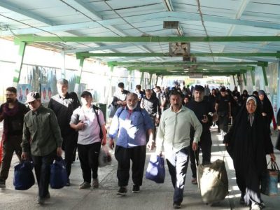 بیشترین حجم تردد مرزی از آغاز طرح اربعین ثبت شد| مهران همچنان در صدر