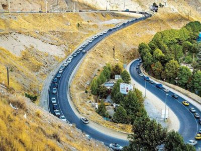 تردد در محور هراز فردا و پسفردا ممنوع است