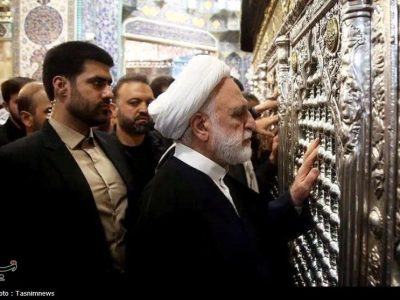 رئیس قوه قضاییه به قم سفر کرد/ زیارت بارگاه مطهر کریمه اهل بیت(ع)
