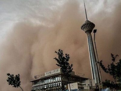 هشدار نسبت به احتمال افزایش باد شدید و گرد و خاک در تهران تا اواخر هفته