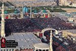 پخش زنده| پیکر مطهر «آقای شهید ایران» در آغوش جمعیت گسترده عزاداران