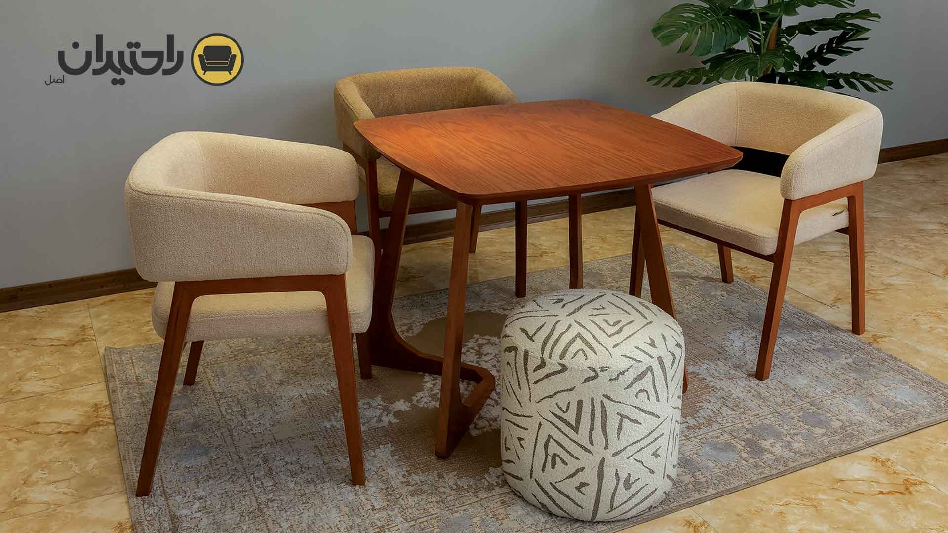 ناهماهنگی بین مبل و میز ناهارخوری