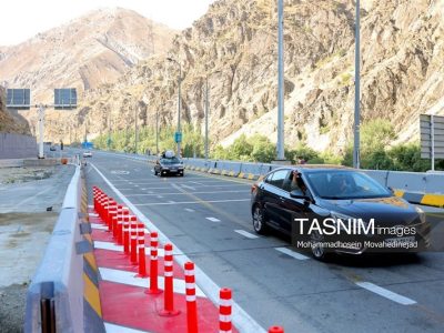 ببینید| آزادراه شمالی کرج با دستور رئیس جمهور به بهره‌برداری رسید