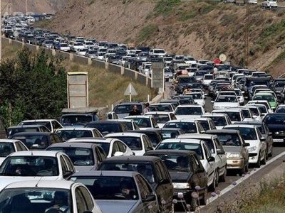 ترافیک سنگین در ورودیهای تهران