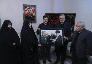 دیدار با خانواده سردار شهید غلامحسین سلیمانی؛ جای همیشگی سردار