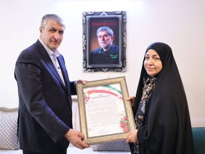 دیدار معاون رییس‌جمهور با خانواده شهید «فریدون عباسی»