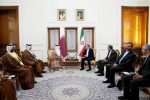 دیدار وزیرخارجه قطر با عراقچی
