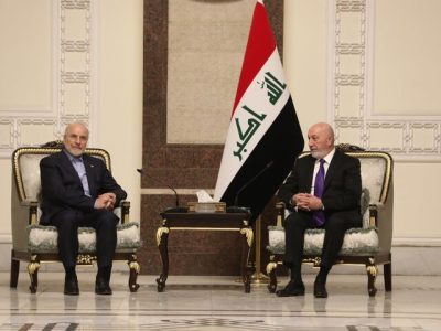 قالیباف با رئیس‌جمهور عراق دیدار کرد