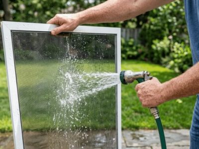 چطور توری پنجره را تمیز کنیم؟
