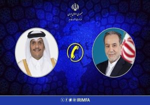 گفتگوی تلفنی وزرای امور خارجه ایران و قطر