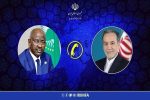 گفتگوی تلفنی وزرای امور خارجه ایران و موریتانی