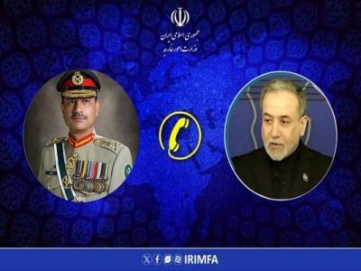 گفتگوی تلفنی وزیر امور خارجه کشورمان و فرمانده ارتش پاکستان